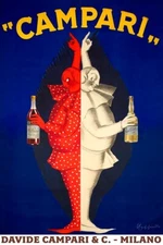 Vintage Cordial Campari Print Advertising Aperitif Poster Poster Poster Poster
