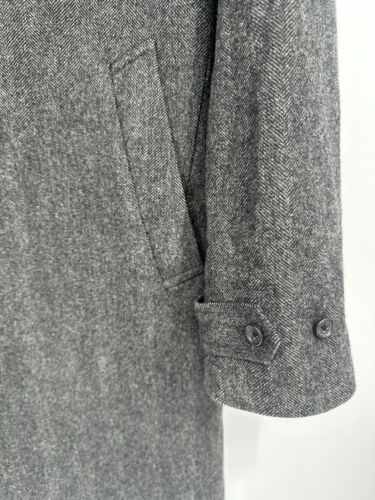 J. CREW Westbourne 100% Wool Yorkshire Tweed by Moon Topcoat Overcoat XLT Tall - Picture 4 of 12