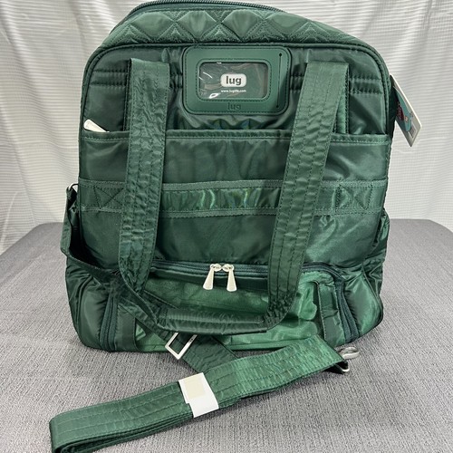 Lug Puddle Jumper Hunter Quilted Carry-On Overnight Bag Tote Shoulder Strap NWT