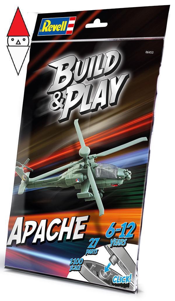 REVELL 1/100 BUILD AND PLAY AH-64 APACHE