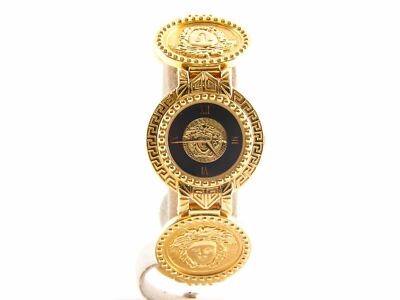 GIANNI VERSACE ゴールドメダリオン時計【不動】 GIANNI VERSACE ゴールドメダリオン時計【不動】