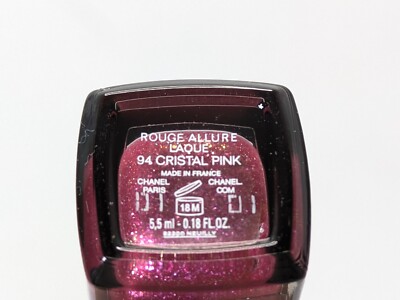 CHANEL ROUGE ALLURE LAQUE IN CRYSTAL PINK #94. Limited Edition