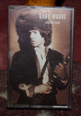 GARY MOORE RUN FOR COVER TAPE 1985 OOP USA BLUES ROCK EX THIN