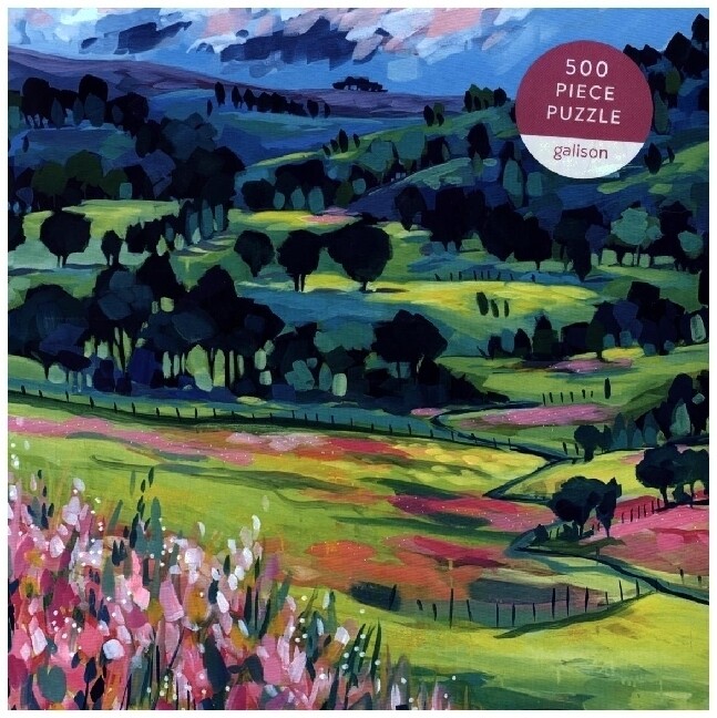 Thumbnail - Painted Hills 500 Pc Puzzle | Galison | Spiel | Englisch | 2022 |