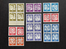 BRD   Posten/Lot   waagerechte Paare    gestempelt