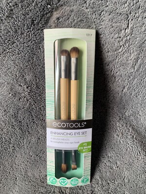 Ecotools Enhancing Eye Set 4 Brush Heads New in Package