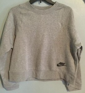 cropped nike crewneck
