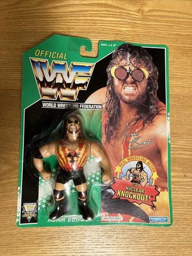 1994 WWF Hasbro Adam Bomb Green Card Series 11 WWE...