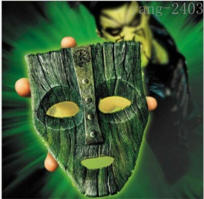 Loki Mask Jim Carrey Resin Facemask Halloween Cosplay Prop Fancy Collection