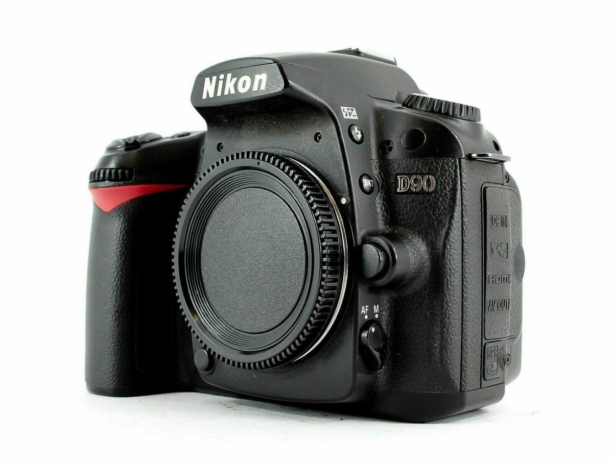 Nikon D D90 DSLR Camera Black (Body Only) for sale online