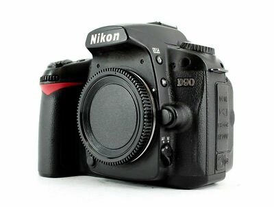 Nikon D D90 12.3MP Digital SLR Camera - Black (Body Only)