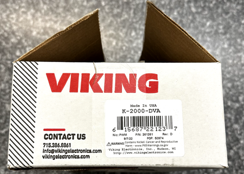 Viking Electronics K2000DVA Multi-Input Voice Dialer Announcer - Zdjęcie 3 z 3