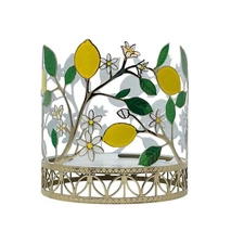 BATH & BODY WORK LEMON TREE 3-WICK CANDLE HOLDER pedesatal