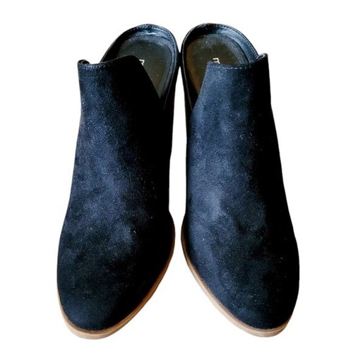 Madden Girl Faux Suede Leather Heeled Mules Size 6.5 - Picture 3 of 8