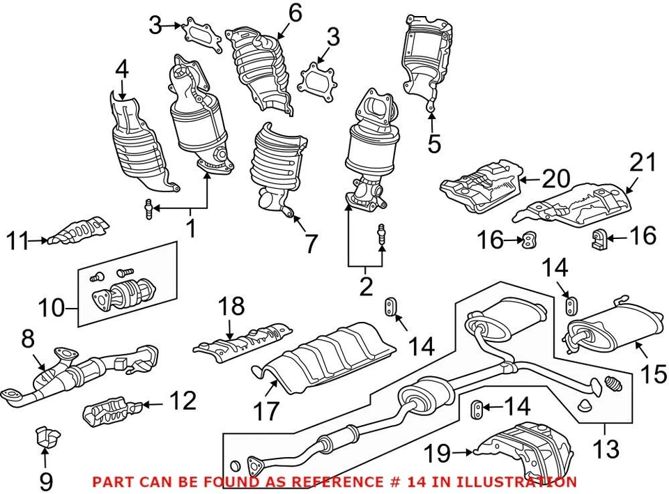 18215S84A20 管绝缘橡胶尼龙适合本田雅阁讴歌 RL TL TSX — 第 3/3 张图片