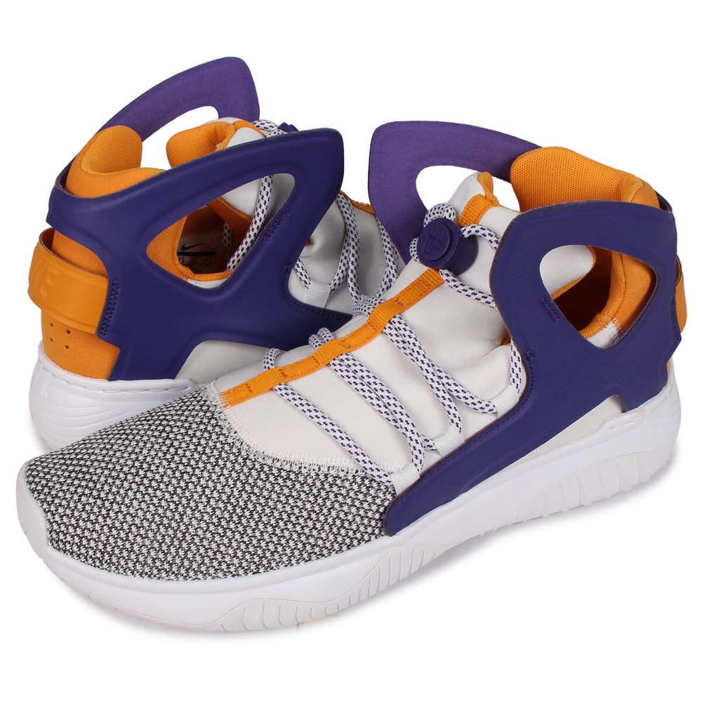 Nike Air Flight Huarache Ultra White Court Purple 880856-102 DAMAGED BOX