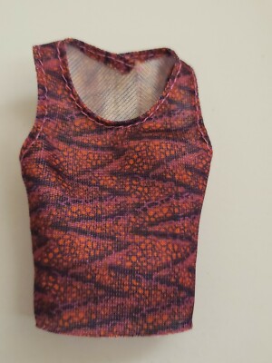 BARBIE DOLL RED &  BLACK TANK TOP 