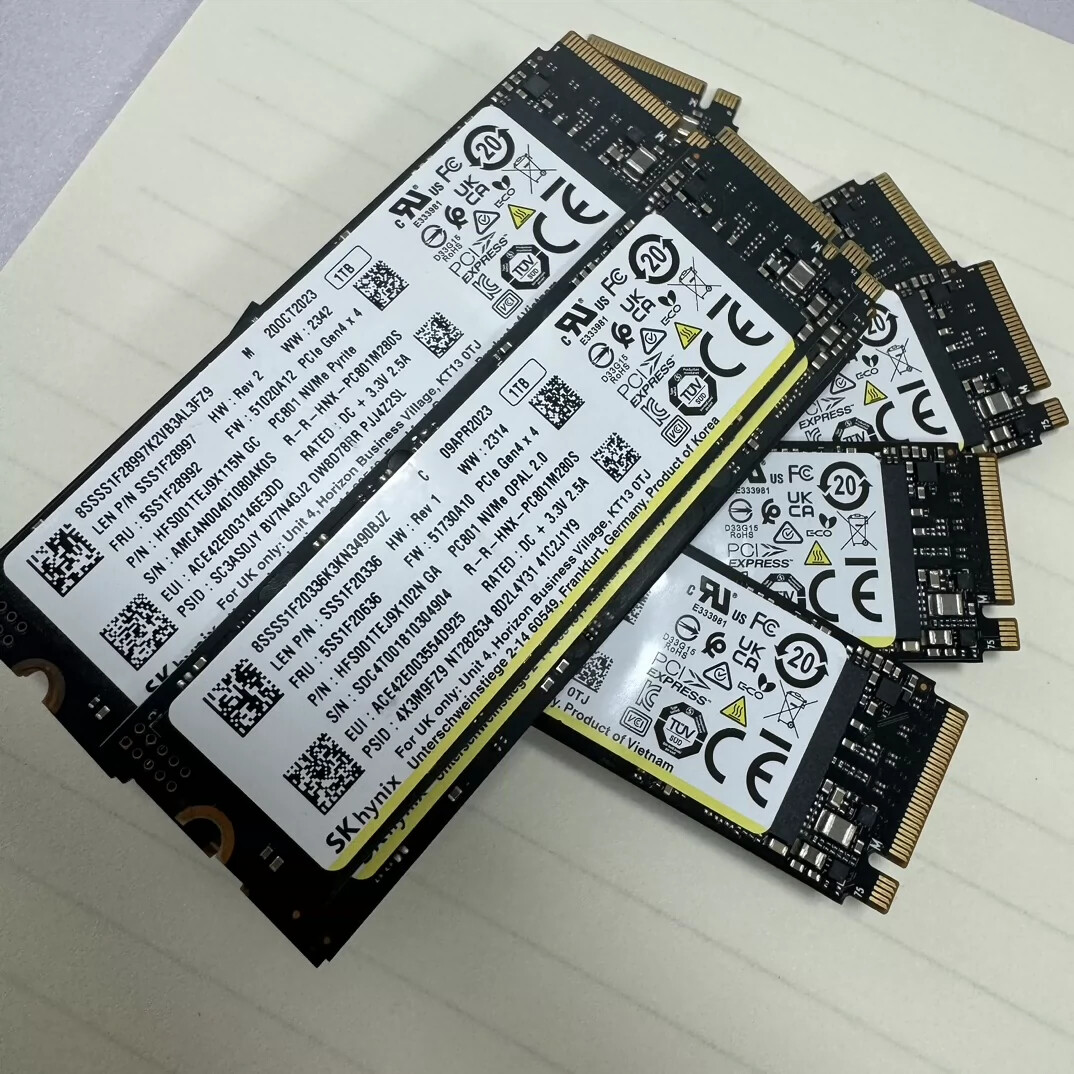 SK Hynix 1TB PC801 M.2 NVMe PCIe Gen4x4 2280 SSD HFS001TEJ9X101N Dell KP2TG SK Hynix 1TB PC801 M.2 NVMe PCIe Gen4x4 2280 SSD HFS001TEJ9X101N Dell KP2TG