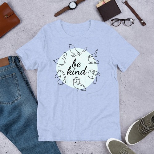 BE KIND Short-Sleeve Unisex T-Shirt - Picture 9 of 11