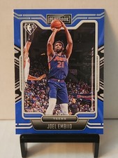 Joel Embiid 2021-22 Chronicles, Blue 75th Anniversary Playbook, #290  Sixers