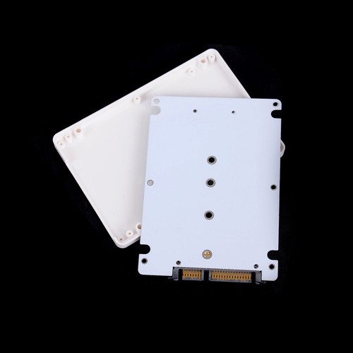 M.2 NGFF Sata3 SSD to 2.5" SATA Adapter Card Hard Disk Case Enclosure White H-$8 - Picture 5 of 6