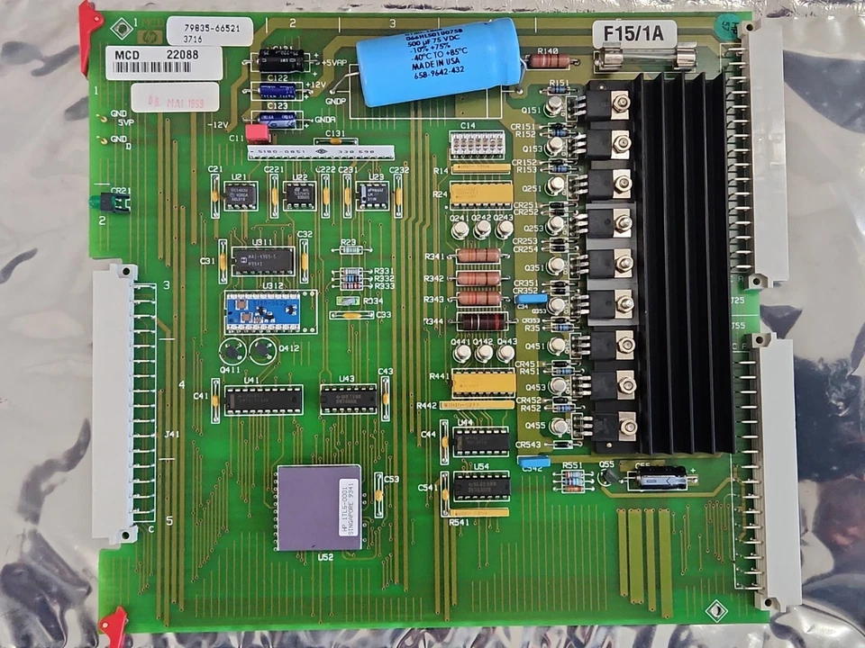 *USADO* Placa de circuito HPLC Agilent HP 79835-66521 HP1090 ⚡️🇺🇸 ENVÍO Foto 3 de 4