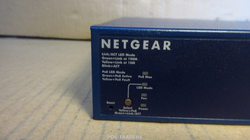 Netgear FS728TP V1H2 Smart 24-Port PoE 10/100 Switch + 2x SFP Ports NO RACK EARS - Bild 3 von 4