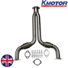 Fit FOR NISSAN 2003-06 350Z Z33 3.5 V6 STAINLESS EXHAUST Y PIPE FLEXI FRONT DOWN