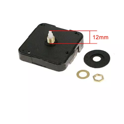 Silent Zum Selbermachen Quarzwerk Wanduhr Motor Mechanismus lange Spindel Reparatursatz - Bild 6 von 13