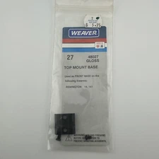 Weaver Mounting Rifle Base # 27 48027 Remington Model 14 141