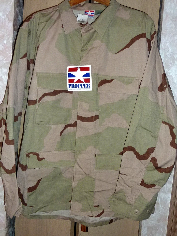 NWT Propper BDU 4 Pocket Ripstop Coat F5454 -21273 CAMO X-Large Regular - Image 2 of 4