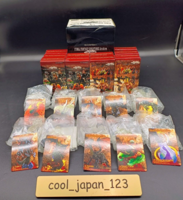 Final Fantasy Creatures Archive Chromium Complete of 10 figures