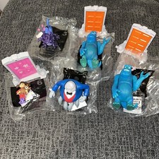 McDonald’s Happy Meal Toys Monster Inc Lote de 5 Sully Boo Randall Henry
