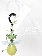 Disneyland Tiana's Palace Raymond Ray Straw Clip LED Firefly Glow Disney Parks