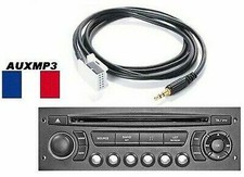 Câble AUX MP3 Auxiliaire Jack 3.5mm Peugeot RD4 RT4 307 407 3008 RCZ 5008 308 ..