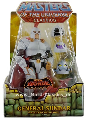 General Sundar / Sunder Masters Classics MOTUC MATTEL MOTU HE MAN NEU OVP #RAR#