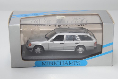 B2 1:43 MINICHAMPS 3309 MERCEDES-BENZ TD BREAK 1991 MET. GREY NMIB - Picture 18 of 18
