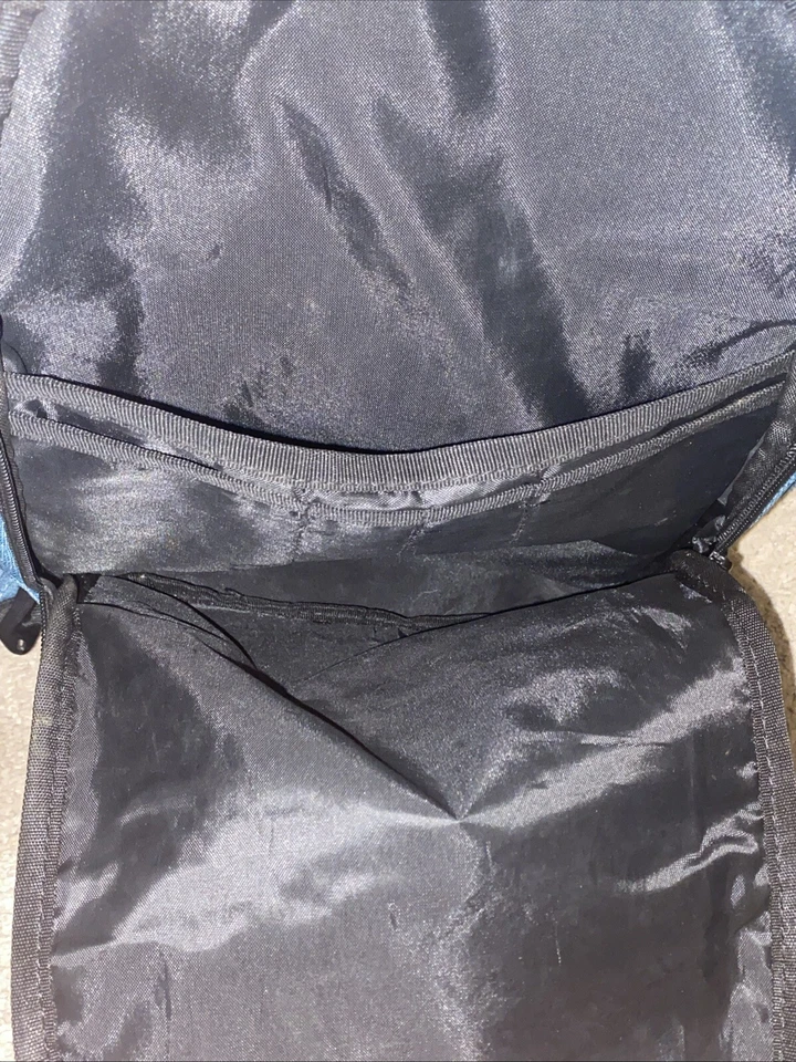 Mancro Mochila Grande Laptop Resistente al Agua con Cargador USB Azul Denim Foto 3 de 4