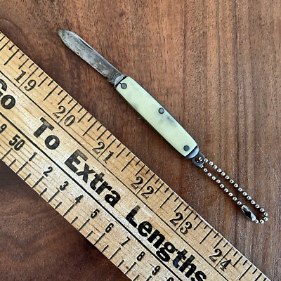Pocket Knife Vintage Hit 1 Blade USA Key Chain