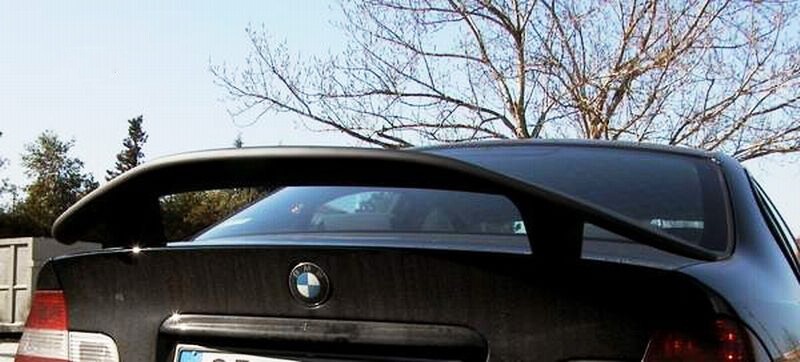 Becquet de coffre noir pour BMW M3 E46 et Série 3 Cabriolet de 2000 à 2006