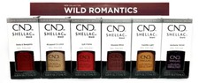 Cnd Shellac Gel Polish WILD ROMANTICS Fall 2021 Collection .25oz/7.3ml Pick Any