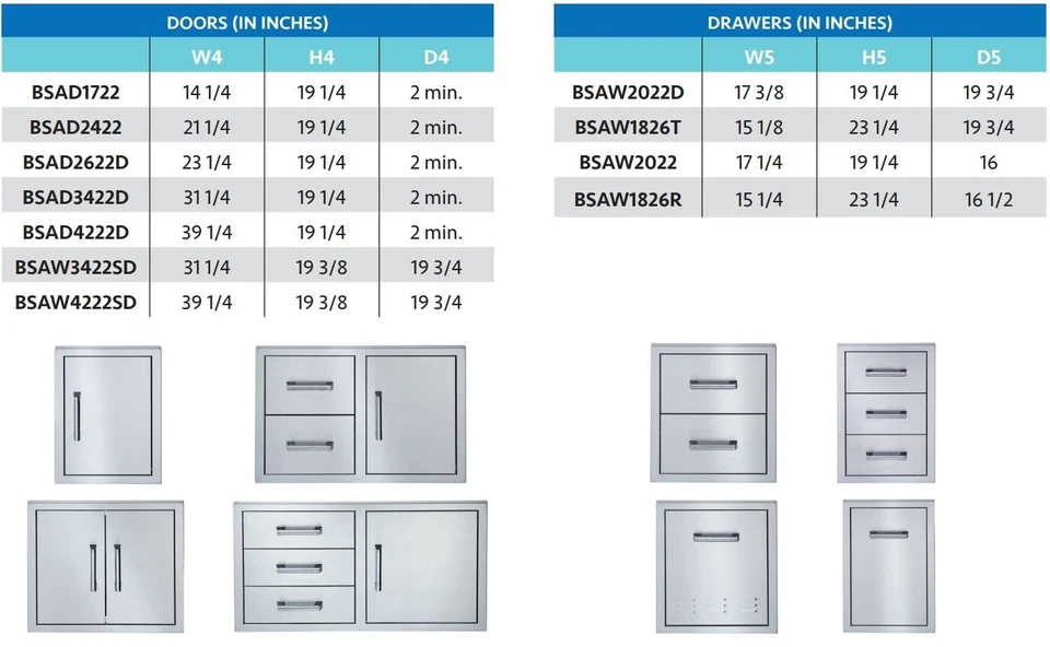 BROILMASTER 18" Cajón de Residuos Desplegable Acero Inoxidable Unidad Incorporada BSAW1826R Foto 4 de 4