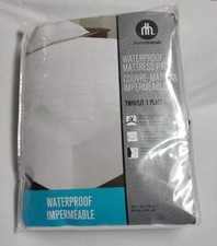 Home Trends Twin Waterproof Mattress Pad new