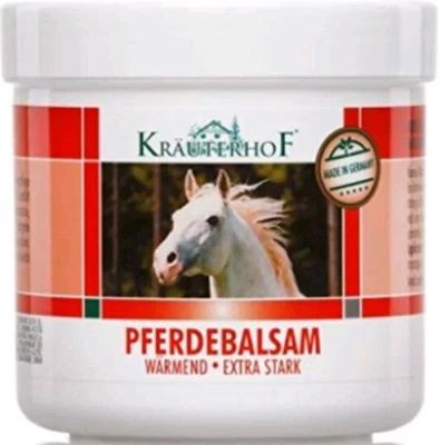 Asam Krauterhof Pferdebalsam Extra Strong Warming Effect Gel Balm Horse Chestnut