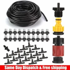 50ft Outdoor Patio Water Mister Mist Nozzles Misting Cooling System Fan Cooler