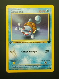 Carte Pokemon Carapuce 68 Commune Team Rocket Edition 1 Fr Neuf Collectible Card Games Interstruct Pokemon Trading Card Game