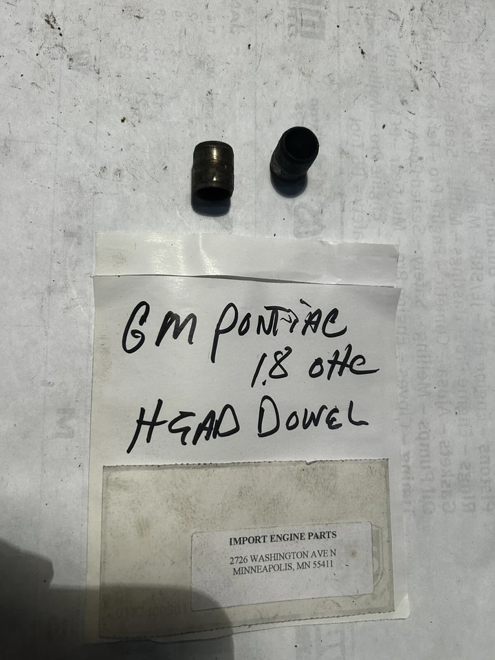 ДЮБЕЛЬ ГОЛОВКИ БЛОКА ЦИЛИНДРОВ Б/У ПОДХОДИТ ДЛЯ PONTIAC SUNBIRD 1,8 OHC 1982-1986 94642734 *Б/У* - Изображение 2 из 2