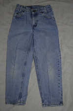Vintage Levi's Jeans Boys 7 Blue Made in USA Orange Tab 90s Denim