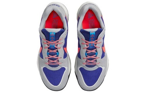 SCARPE DA GINNASTICA NIKE ACG LOWCATE ""GRIGIO LUPO/INDACO BURST"" SCARPE UOMO DM8019-001 - Foto 4 di 8