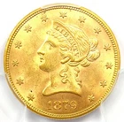 1879 Liberty Gold Eagle $10 Coin - Certified PCGS MS64 (BU UNC) - $8,500 Value
